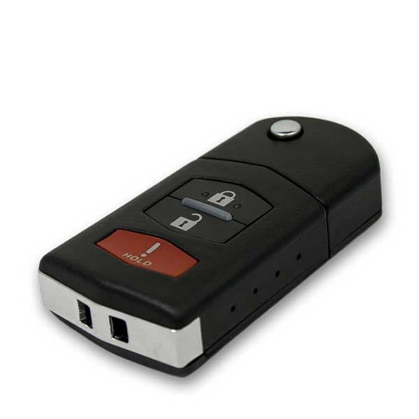 KeylessFactory:Remote Flip Keys:Mazda 3 Button Remote Flip Key - KPU